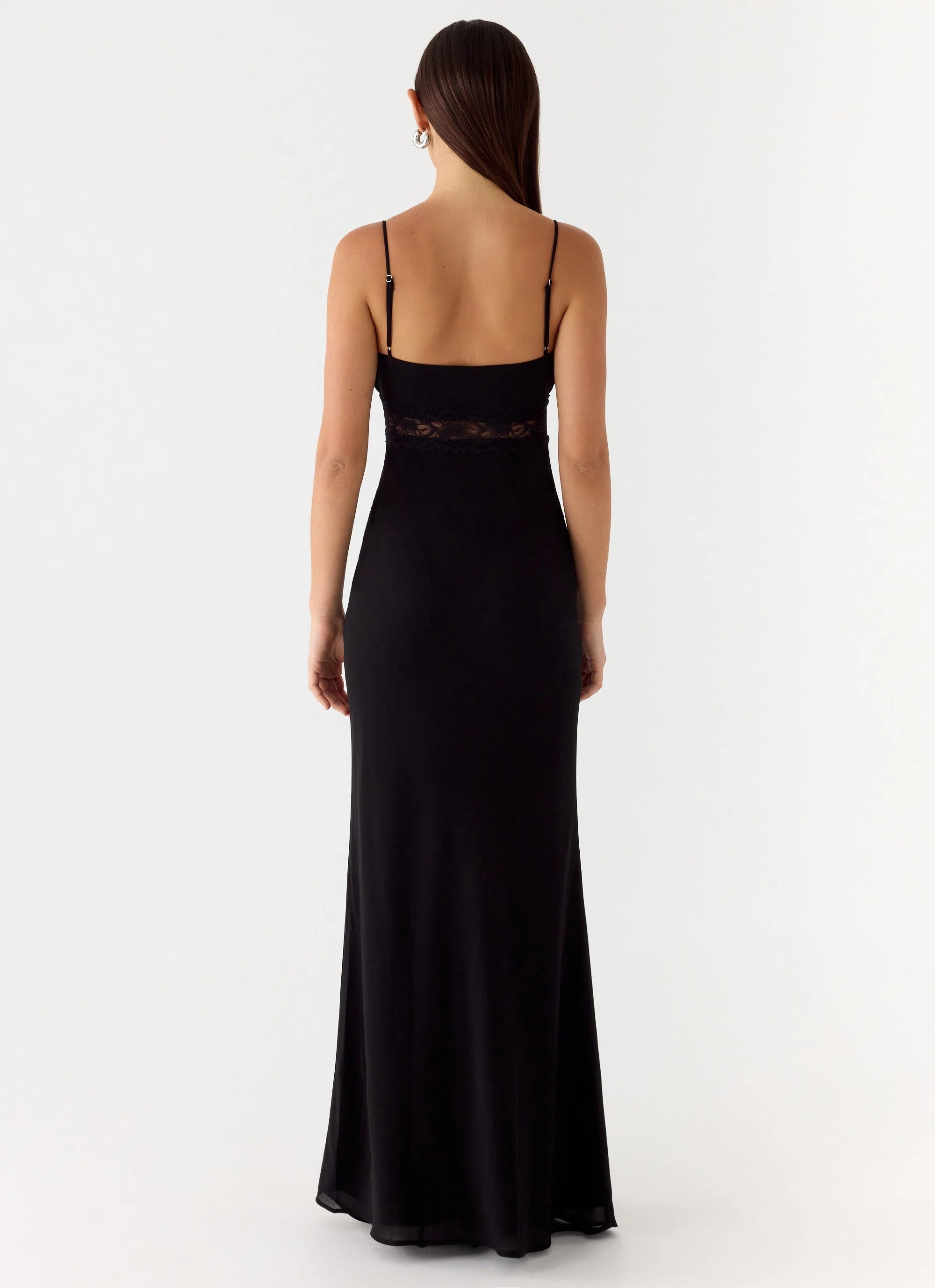 Opulent Maxi Dress - Black