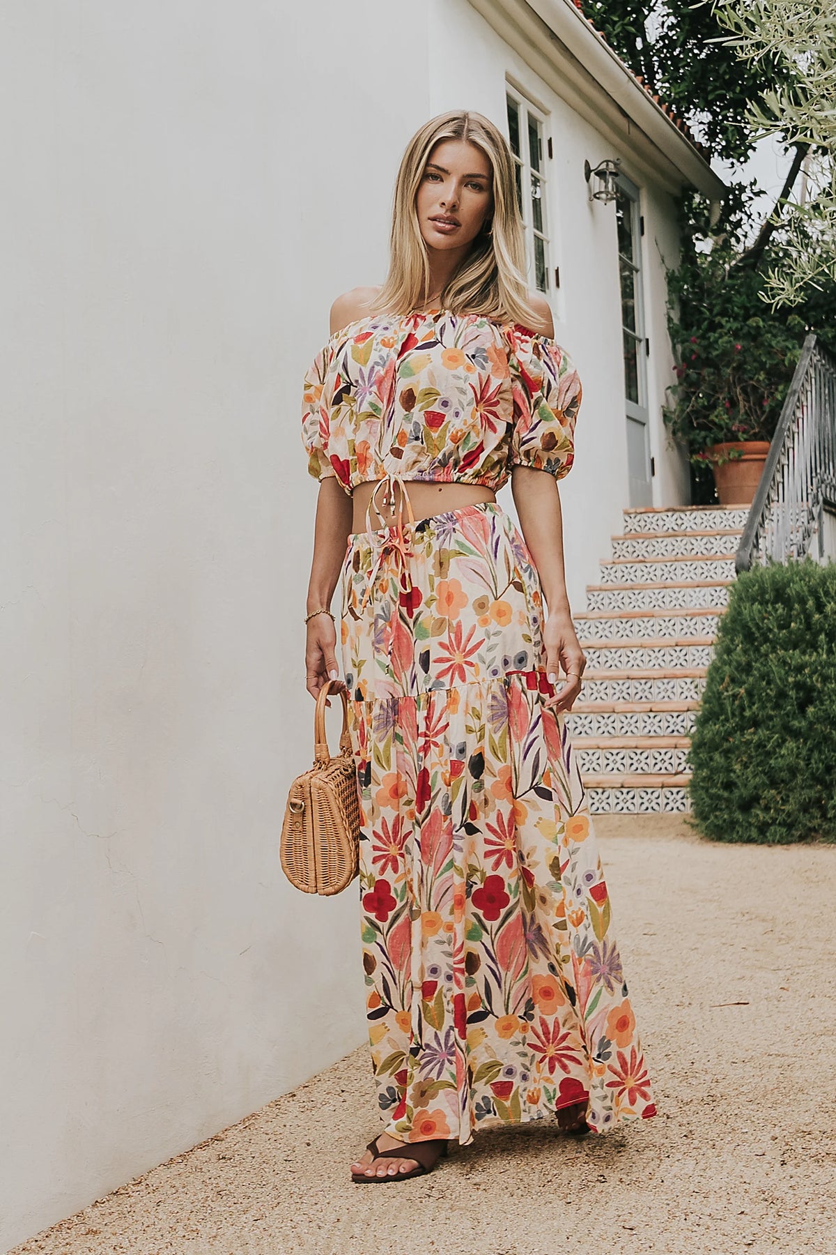 Clarise Floral Blouse - FINAL SALE