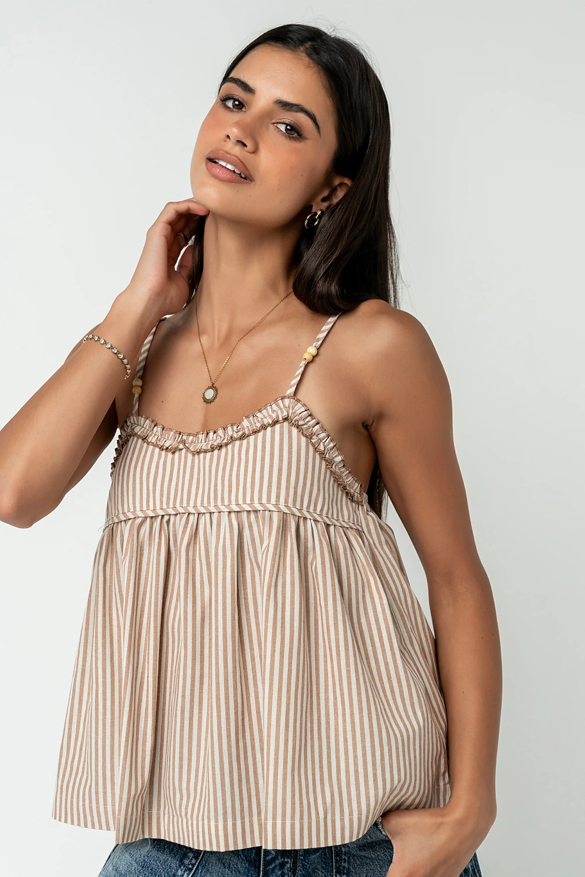 Becky Striped Tank Top - FINAL SALE