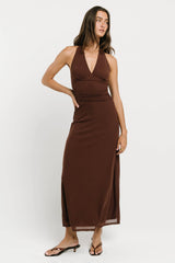 Ayla Halter Maxi Dress