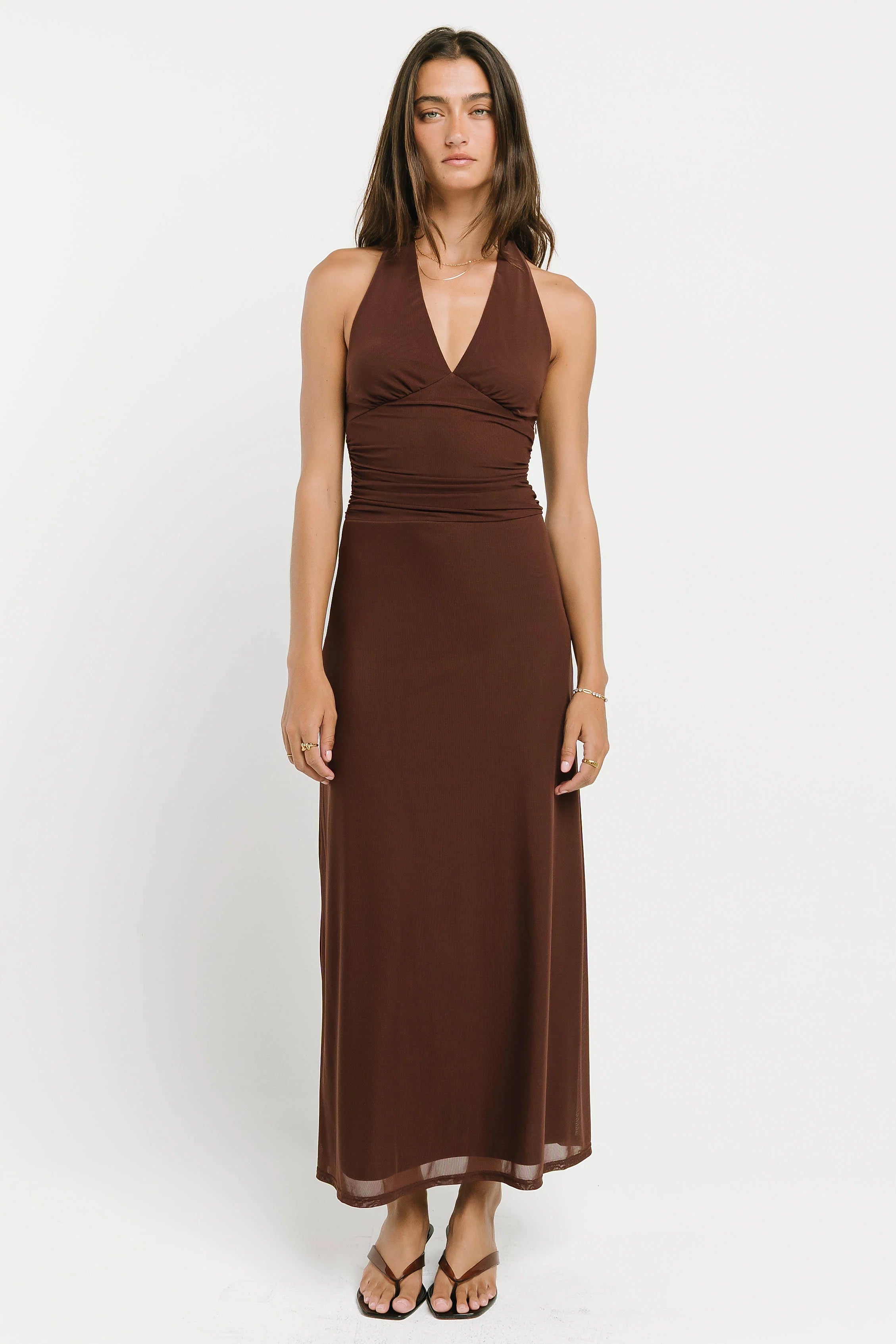 Ayla Halter Maxi Dress
