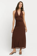 Ayla Halter Maxi Dress
