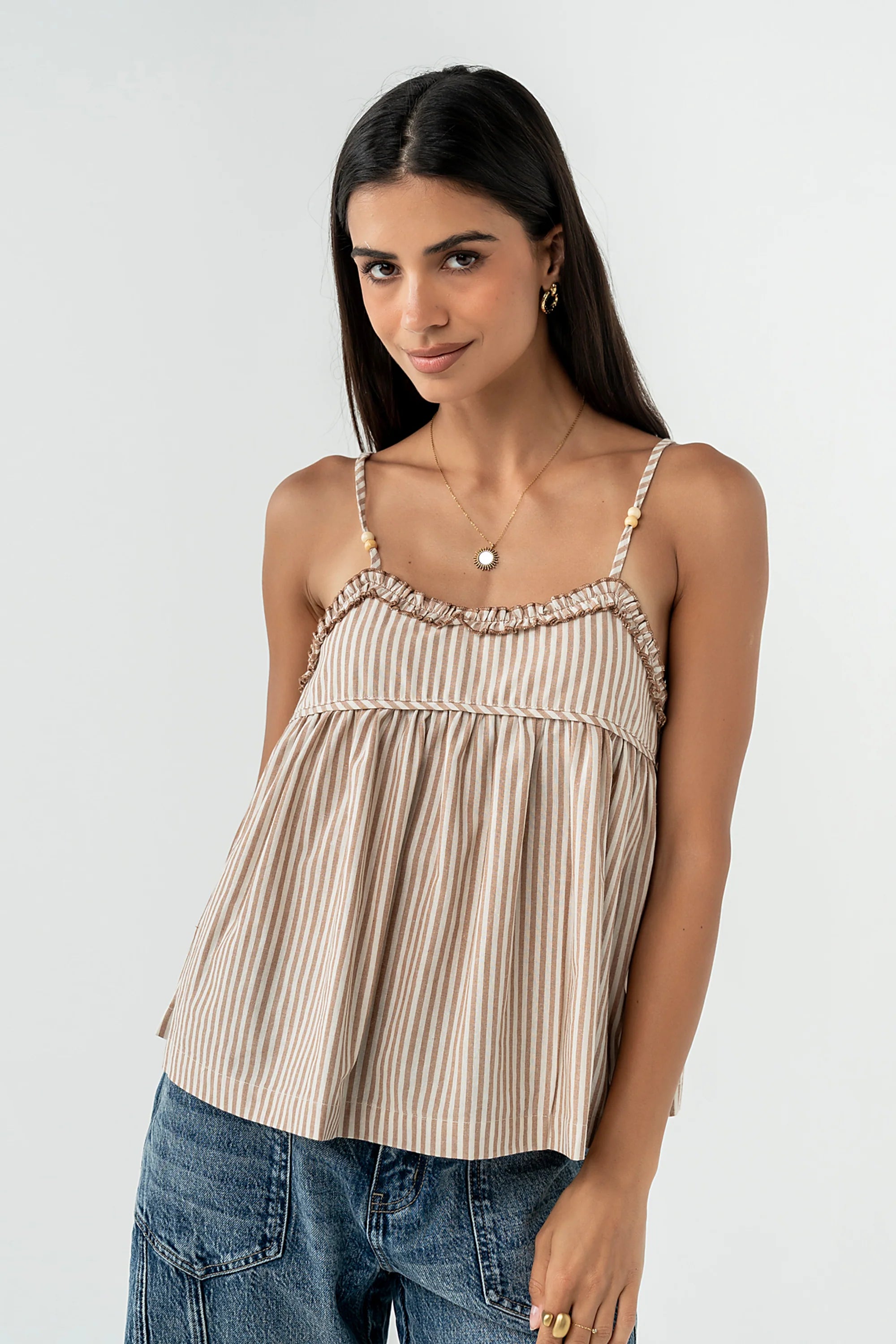 Becky Striped Tank Top - FINAL SALE